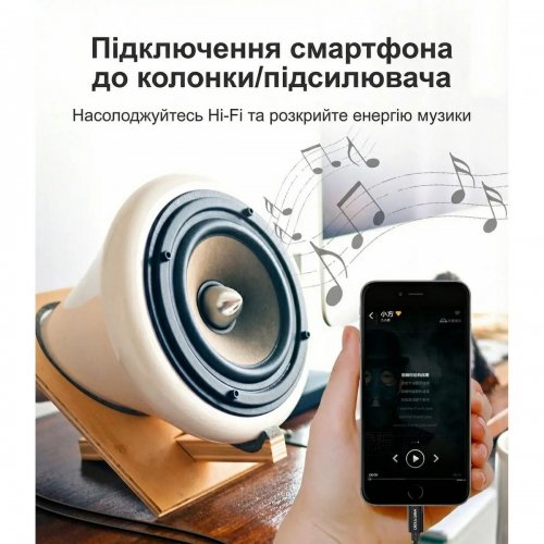 Кабель Vention USB Type-C to 2 x RCA 1.5m (BGDBG) Black купить в Украине: Киев, Днепр, Харьков, Одесса  | Низкая цена, отзывы, характеристики от TELEMART фото