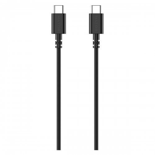 Кабель HATOR USB Type-C to USB Type-C 1.3m (ACC415) Black купить в Украине: Киев, Днепр, Харьков, Одесса  | Низкая цена, отзывы, характеристики от TELEMART фото