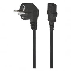 Кабель Maxxter CEE7/7 - C13 3m (CL-22-10) Black
