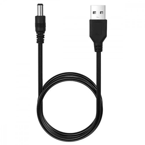 Кабель PRC USB to DC Jack 5.5x2.1mm 12V (39134) купити в Україні: Київ, Львів, Хмельницький, Тернопіль, Івано-Франківськ | Низька ціна, відгуки, характеристики від TELEMART фото