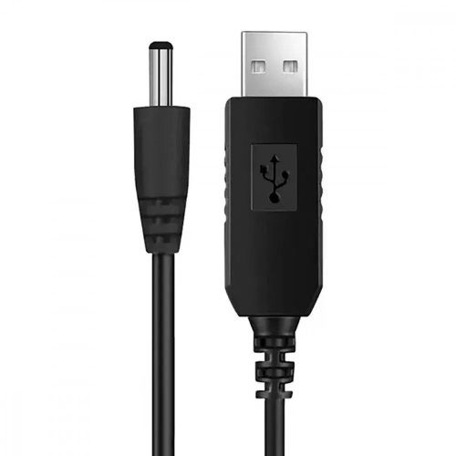 Кабель PRC USB to DC Jack 5.5x2.1mm 12V (39134) купити в Україні: Київ, Львів, Хмельницький, Тернопіль, Івано-Франківськ | Низька ціна, відгуки, характеристики від TELEMART фото