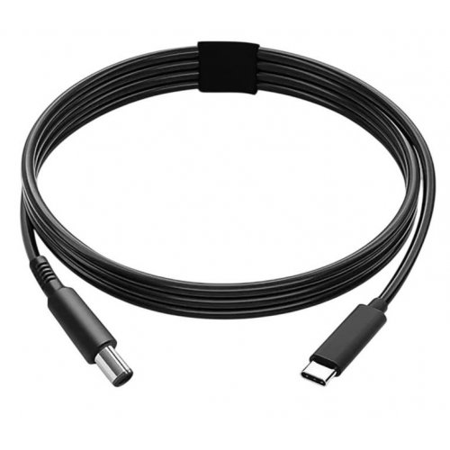 Кабель PRC USB Type-C to DC Jack 5.5x2.1mm 12V (58465) купити в Україні: Київ, Львів, Хмельницький, Тернопіль, Івано-Франківськ | Низька ціна, відгуки, характеристики від TELEMART фото