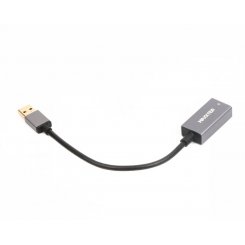 Мережева карта Maxxter USB to Gigabit Ethernet (NEA-U3-01) Dark Grey