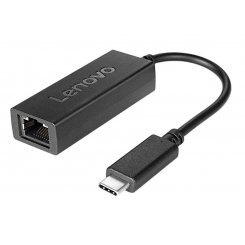 Сетевая карта Lenovo USB Type-C to Ethernet (4X90S91831) Black