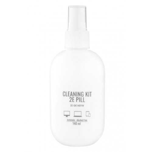 Набір для чищення 2E PILL Cleaning Kit for Office Equipment 140ml + Cloth 20cm (2E-SK140YW) White/Yellow купити в Україні: Київ, Львів, Хмельницький, Тернопіль, Івано-Франківськ | Низька ціна, відгуки, характеристики від TELEMART фото