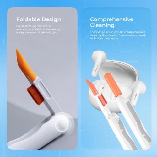 Набор для чистки Proove Multifunctional Cleaning Set Mr. Cleaner 3 in 1 (MCP00000302) White купить в Украине: Киев, Днепр, Харьков, Одесса  | Низкая цена, отзывы, характеристики от TELEMART фото