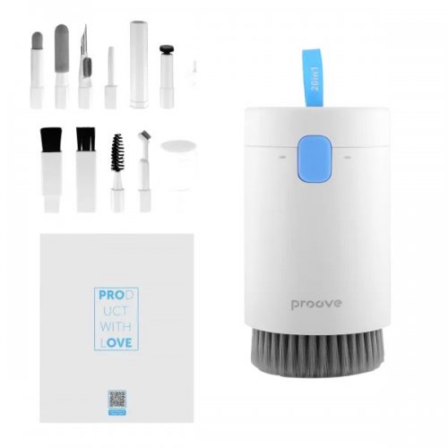 Набор для чистки Proove Multifunctional Cleaning Set Mr. Cleaner 20 in 1 (MCS00002002) White купить в Украине: Киев, Днепр, Харьков, Одесса  | Низкая цена, отзывы, характеристики от TELEMART фото