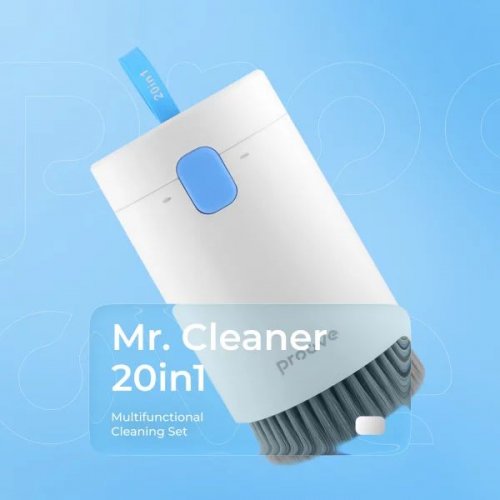 Набор для чистки Proove Multifunctional Cleaning Set Mr. Cleaner 20 in 1 (MCS00002002) White купить в Украине: Киев, Днепр, Харьков, Одесса  | Низкая цена, отзывы, характеристики от TELEMART фото
