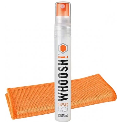 Набір для чищення Whoosh! Pocket Screen Cleaner Spray 8ml + Microfiber Cloth 14 x 14cm (1FG08ENFR) купити в Україні: Київ, Львів, Хмельницький, Тернопіль, Івано-Франківськ | Низька ціна, відгуки, характеристики від TELEMART фото