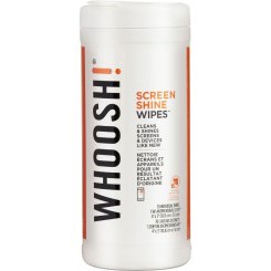 Серветки для очищення екрану Whoosh! Screen Cleaning Wipes 70 pcs Box + Microfiber Cloth 14 x 14cm (1FGWP70ENFR/1FG70WPENFR)