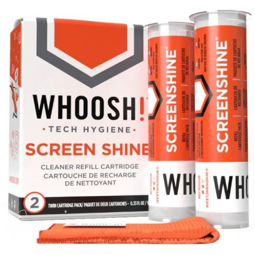 Змінні картриджі Whoosh! Screen Shine Pro Refill Cartridges 500ml 2 pcs (CTG2PK473) купити в Україні: Київ, Львів, Хмельницький, Тернопіль, Івано-Франківськ | Низька ціна, відгуки, характеристики від TELEMART фото