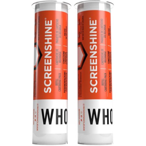 Змінні картриджі Whoosh! Screen Shine Pro Refill Cartridges 500ml 2 pcs (CTG2PK473) купити в Україні: Київ, Львів, Хмельницький, Тернопіль, Івано-Франківськ | Низька ціна, відгуки, характеристики від TELEMART фото