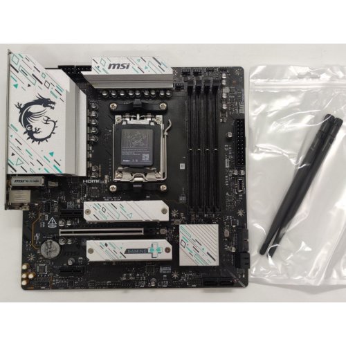 Материнська плата MSI B650M GAMING PLUS WIFI (sAM5, AMD B650) (Відновлено продавцем, 880663) купити в Україні: Київ, Львів, Хмельницький, Тернопіль, Івано-Франківськ | Перевірка сумісності, низька ціна, відгуки, характеристики від TELEMART фото