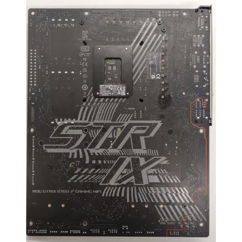 Материнська плата Asus ROG STRIX B760-F GAMING WIFI (s1700, Intel B760) (Відновлено продавцем, 880666) купити в Україні: Київ, Львів, Хмельницький, Тернопіль, Івано-Франківськ | Перевірка сумісності, низька ціна, відгуки, характеристики від TELEMART фото