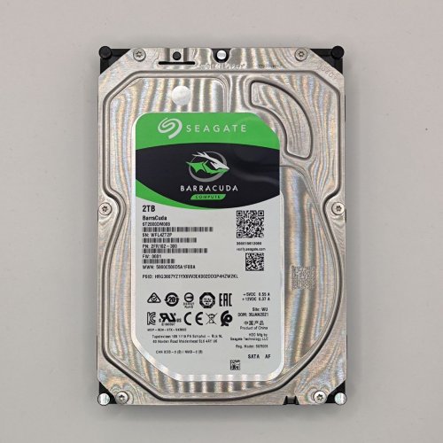 Жесткий диск Seagate BarraCuda 2TB 256MB 7200RPM 3.5" (ST2000DM008) (Восстановлено продавцом, 880678) купить в Украине: Киев, Днепр, Харьков, Одесса  | Проверка совместимости, низкая цена, отзывы, характеристики от TELEMART фото
