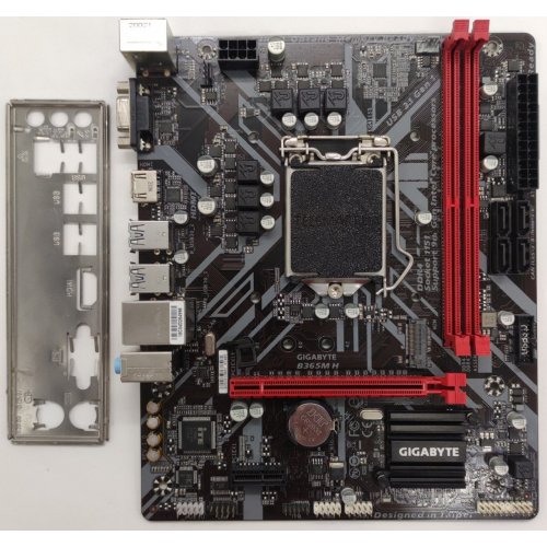 Материнская плата Gigabyte B365M H (s1151-V2, Intel B365) (Восстановлено продавцом, 880686) купить в Украине: Киев, Днепр, Харьков, Одесса  | Проверка совместимости, низкая цена, отзывы, характеристики от TELEMART фото