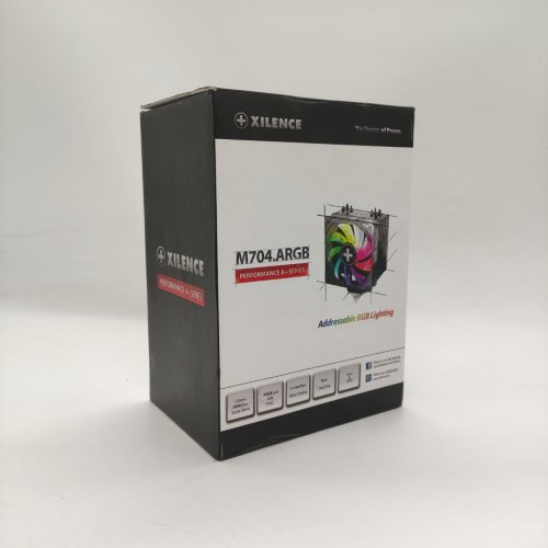Кулер Xilence M704.ARGB (XC055) (Восстановлено продавцом, 880687) купить в Украине: Киев, Днепр, Харьков, Одесса  | Проверка совместимости, низкая цена, отзывы, характеристики от TELEMART фото