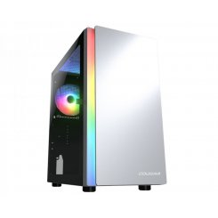 Уценка корпус Cougar Purity RGB Tempered Glass без БП White (Вскрытая упаковка, 880694)