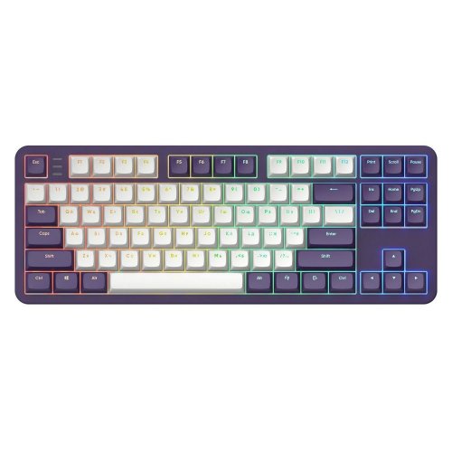 Уцінка клавіатура Dark Project ALU87 Violet ABS RGB Mech G3MS Sapphire (DPKB_VIOLET_87_ANSI_UA) Violet/White (Сліди використання, 880703) купити в Україні: Київ, Львів, Хмельницький, Тернопіль, Івано-Франківськ | Низька ціна, відгуки, характеристики від TELEMART фото