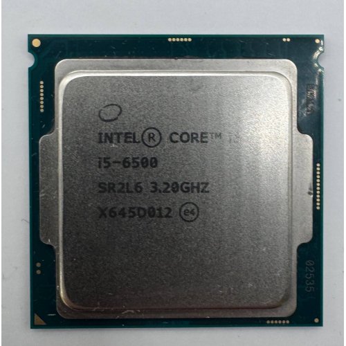 Процессор Intel Core i5-6500 3.2(3.6)GHz 6MB s1151 Tray (CM8066201920404) (Восстановлено продавцом, 880819) купить в Украине: Киев, Днепр, Харьков, Одесса  | Проверка совместимости, низкая цена, отзывы, характеристики от TELEMART фото