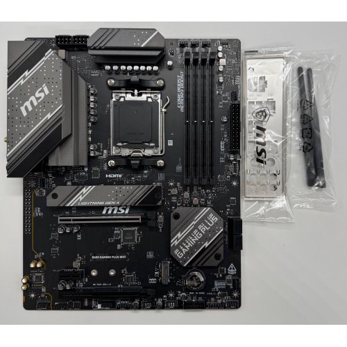 Материнская плата MSI B650 GAMING PLUS WIFI (sAM5, AMD B650) (Восстановлено продавцом, 880833) купить в Украине: Киев, Днепр, Харьков, Одесса  | Проверка совместимости, низкая цена, отзывы, характеристики от TELEMART фото