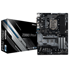 Материнская плата AsRock Z390 PRO4 (s1151-v2, Intel Z390) (Восстановлено продавцом, 880901)