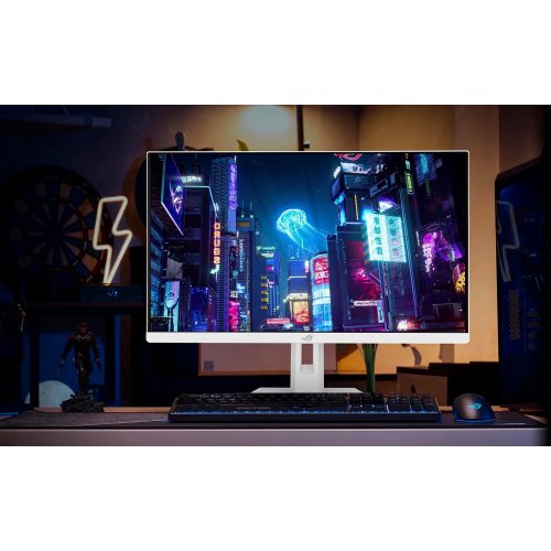 Уценка монитор Asus 27" ROG Strix XG27ACMES-W (90LM0C92-B01171) White (Битые пиксели, 1шт., 880970) купить в Украине: Киев, Днепр, Харьков, Одесса  | Низкая цена, отзывы, характеристики от TELEMART фото