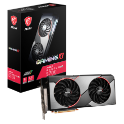 Видеокарта MSI Radeon RX 5700 Gaming X 8192MB (RX 5700 Gaming X) (Восстановлено продавцом, 881159)