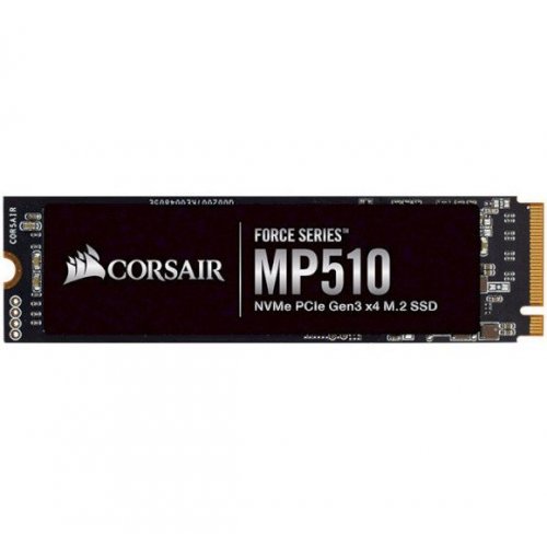 Ssd-диск Corsair Force Series MP510 3D NAND TLC 240GB M.2 (2280 PCI-E) NVMe x4 (CSSD-F240GBMP510) (Відновлено продавцем, 881166) купити в Україні: Київ, Львів, Хмельницький, Тернопіль, Івано-Франківськ | Перевірка сумісності, низька ціна, відгуки, характеристики від TELEMART фото