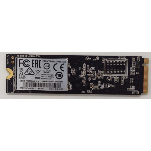 Ssd-диск Corsair Force Series MP510 3D NAND TLC 240GB M.2 (2280 PCI-E) NVMe x4 (CSSD-F240GBMP510) (Відновлено продавцем, 881166) купити в Україні: Київ, Львів, Хмельницький, Тернопіль, Івано-Франківськ | Перевірка сумісності, низька ціна, відгуки, характеристики від TELEMART фото