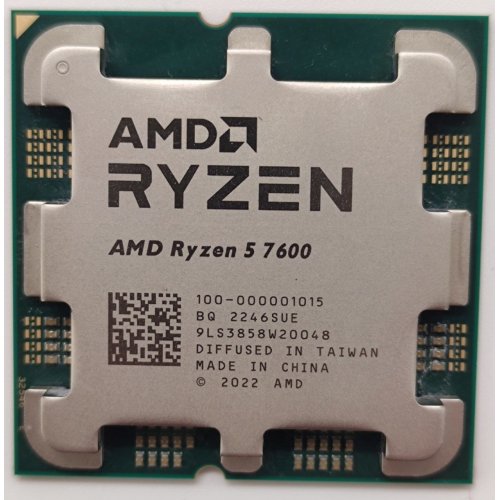 Процессор AMD Ryzen 5 7600 3.8(5.1)GHz 32MB sAM5 Tray (100-000001015) (Восстановлено продавцом, 881169) купить в Украине: Киев, Днепр, Харьков, Одесса  | Проверка совместимости, низкая цена, отзывы, характеристики от TELEMART фото