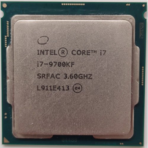 Процессор Intel Core i7-9700KF 3.6(4.9)GHz 12MB s1151 Tray (CM8068403874219) (Восстановлено продавцом, 881172) купить в Украине: Киев, Днепр, Харьков, Одесса  | Проверка совместимости, низкая цена, отзывы, характеристики от TELEMART фото
