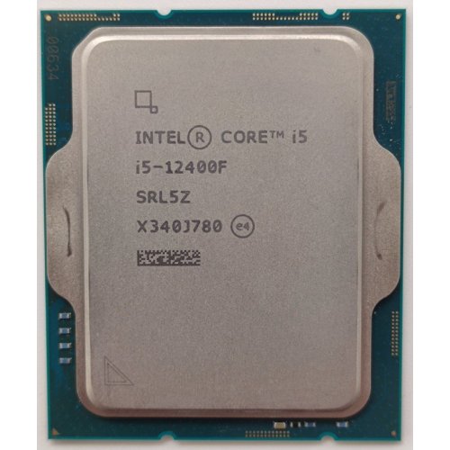 Процессор Intel Core i5-12400F 2.5(4.4)GHz 18MB s1700 Tray (CM8071504555318) (Восстановлено продавцом, 881181) купить в Украине: Киев, Днепр, Харьков, Одесса  | Проверка совместимости, низкая цена, отзывы, характеристики от TELEMART фото