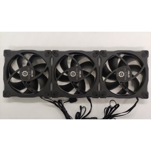Набор кулеров для корпуса Asus Prime MR120 ARGB Reverse Triple Pack (90DA00L0-B09020) Black (Восстановлено продавцом, 881185) купить в Украине: Киев, Днепр, Харьков, Одесса  | Проверка совместимости, низкая цена, отзывы, характеристики от TELEMART фото