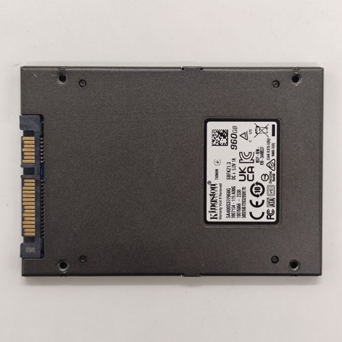 Ssd-диск Kingston A400 TLC 960GB 2.5" (SA400S37/960G) (Восстановлено продавцом, 881209) купить в Украине: Киев, Днепр, Харьков, Одесса  | Проверка совместимости, низкая цена, отзывы, характеристики от TELEMART фото