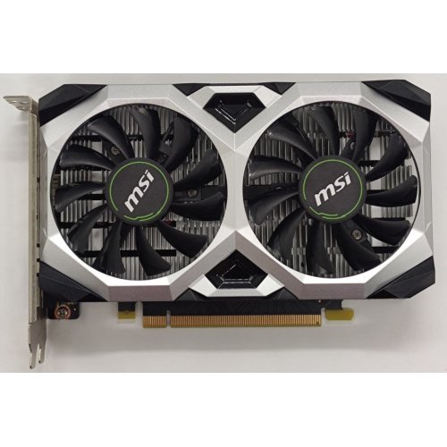 Відеокарта MSI GeForce GTX 1650 D6 VENTUS XS OC 4096MB (GTX 1650 D6 VENTUS XS OC) (Відновлено продавцем, 881397) купити в Україні: Київ, Львів, Хмельницький, Тернопіль, Івано-Франківськ | Перевірка сумісності, низька ціна, відгуки, характеристики від TELEMART фото