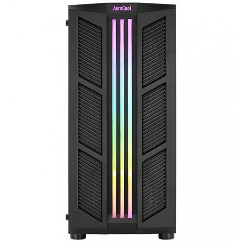 Корпус Aerocool Prime RGB Tempered Glass без БЖ (ACCM-PV29013.11) Black (Відновлено продавцем, 881410) купити в Україні: Київ, Львів, Хмельницький, Тернопіль, Івано-Франківськ | Перевірка сумісності, низька ціна, відгуки, характеристики від TELEMART фото