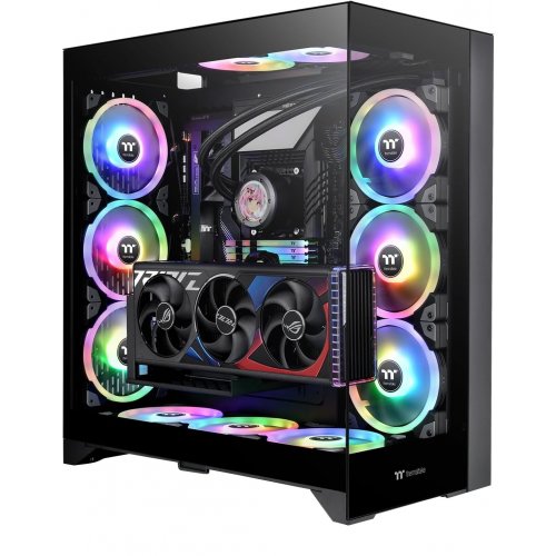 Корпус Thermaltake CTE E600 MX Tempered Glass без БП (CA-1Y3-00M1WN-00) Black (Состояние нового, 881417) купить в Украине: Киев, Днепр, Харьков, Одесса  | Проверка совместимости, низкая цена, отзывы, характеристики от TELEMART фото