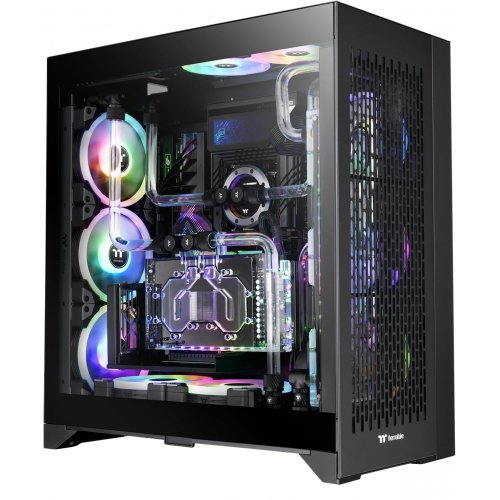 Корпус Thermaltake CTE E600 MX Tempered Glass без БП (CA-1Y3-00M1WN-00) Black (Состояние нового, 881417) купить в Украине: Киев, Днепр, Харьков, Одесса  | Проверка совместимости, низкая цена, отзывы, характеристики от TELEMART фото