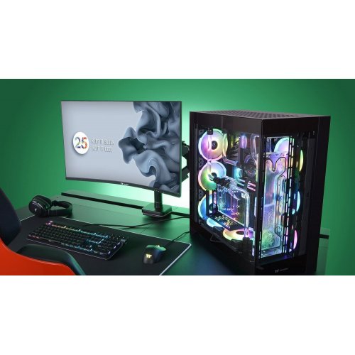 Корпус Thermaltake CTE E600 MX Tempered Glass без БП (CA-1Y3-00M1WN-00) Black (Состояние нового, 881417) купить в Украине: Киев, Днепр, Харьков, Одесса  | Проверка совместимости, низкая цена, отзывы, характеристики от TELEMART фото