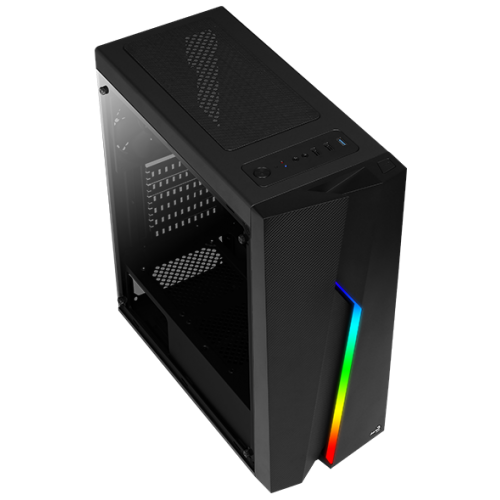 Корпус Aerocool PGS Bolt RGB без БП Black (Восстановлено продавцом, 881418) купить в Украине: Киев, Днепр, Харьков, Одесса  | Проверка совместимости, низкая цена, отзывы, характеристики от TELEMART фото