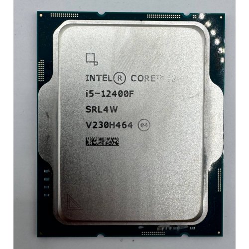 Процессор Intel Core i5-12400F 2.5(4.4)GHz 18MB s1700 Tray (CM8071504555318) (Восстановлено продавцом, 881515) купить в Украине: Киев, Днепр, Харьков, Одесса  | Проверка совместимости, низкая цена, отзывы, характеристики от TELEMART фото