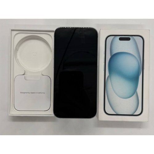 Смартфон Apple iPhone 15 256GB (MTP93HN/A) Blue (Восстановлено продавцом, 881521) купить в Украине: Киев, Днепр, Харьков, Одесса  | Низкая цена, отзывы, характеристики от TELEMART фото