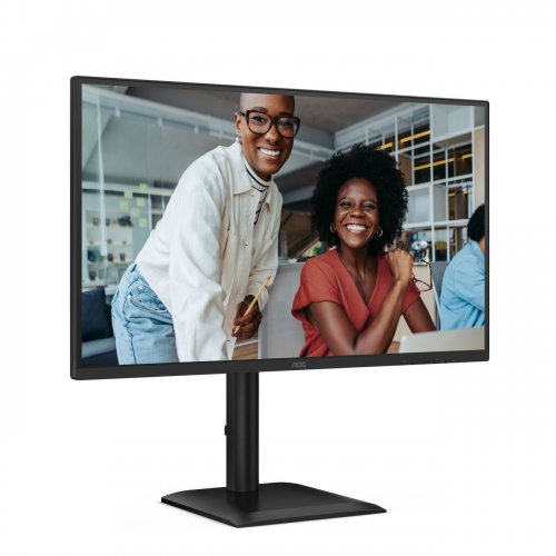 Монитор AOC 27" Q27E4U Black купить в Украине: Киев, Днепр, Харьков, Одесса  | Низкая цена, отзывы, характеристики от TELEMART фото