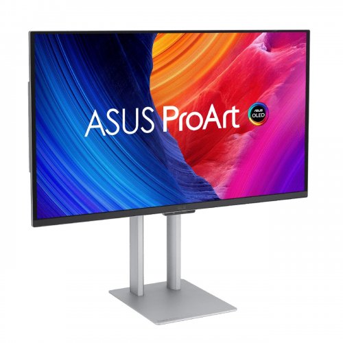 Монитор Asus 26.5" ProArt PA27UCDMR (90LM04NE-B01K71) Black/Silver купить в Украине: Киев, Днепр, Харьков, Одесса  | Низкая цена, отзывы, характеристики от TELEMART фото