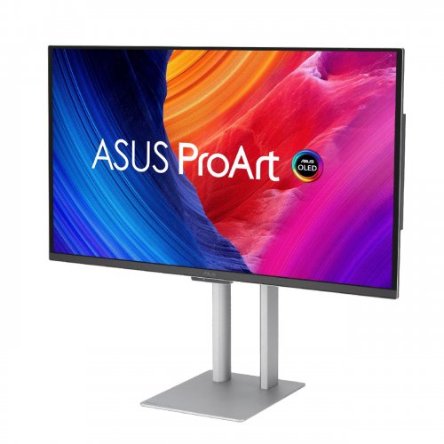 Монитор Asus 26.5" ProArt PA27UCDMR (90LM04NE-B01K71) Black/Silver купить в Украине: Киев, Днепр, Харьков, Одесса  | Низкая цена, отзывы, характеристики от TELEMART фото