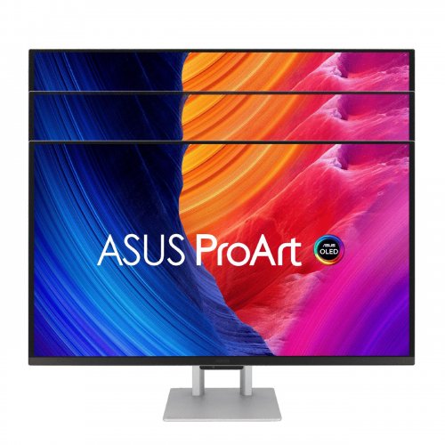 Монитор Asus 26.5" ProArt PA27UCDMR (90LM04NE-B01K71) Black/Silver купить в Украине: Киев, Днепр, Харьков, Одесса  | Низкая цена, отзывы, характеристики от TELEMART фото