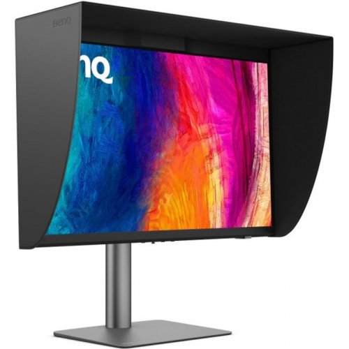 Монитор BenQ 27" PD2770U (9H.Y0ELB.QBE) Dark Grey купить в Украине: Киев, Днепр, Харьков, Одесса  | Низкая цена, отзывы, характеристики от TELEMART фото