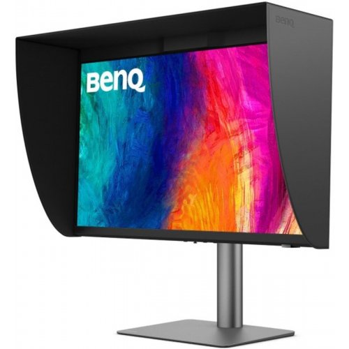 Монитор BenQ 27" PD2770U (9H.Y0ELB.QBE) Dark Grey купить в Украине: Киев, Днепр, Харьков, Одесса  | Низкая цена, отзывы, характеристики от TELEMART фото