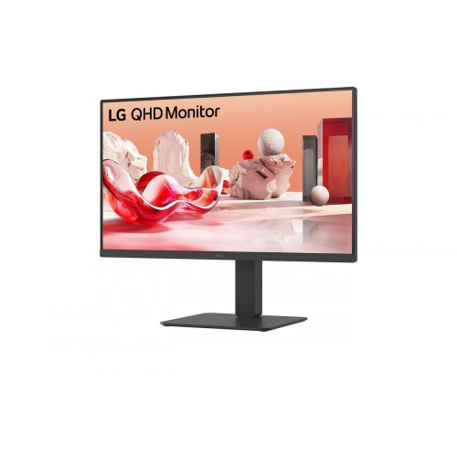 Монитор LG 27" 27BA65QB-B Black купить в Украине: Киев, Днепр, Харьков, Одесса  | Низкая цена, отзывы, характеристики от TELEMART фото